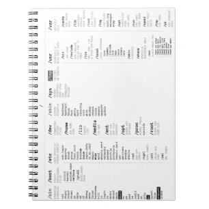 Cuaderno directorio de raíz del linux
