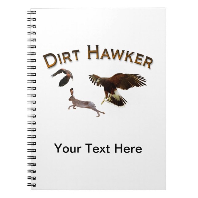 Cuaderno Dirt Hawker (Frente)