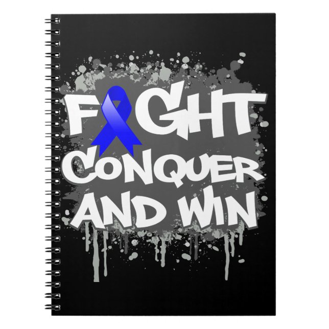 Cuaderno Disautonomia Lucha contra conquistar y ganar (Frente)
