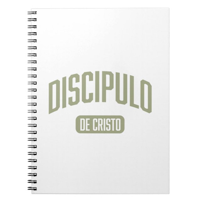 Cuaderno Disciple Sandrift Spiral Notebook (Frente)
