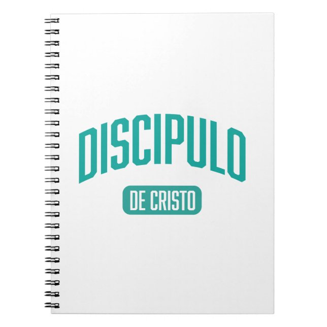 Cuaderno Disciple Seagreen Spiral Notebook (Frente)
