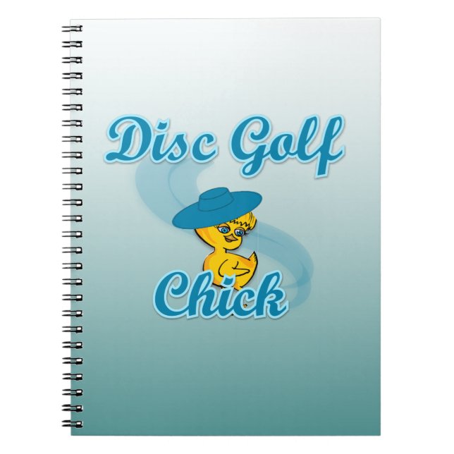 Cuaderno Disco Golf Chick #3 (Frente)