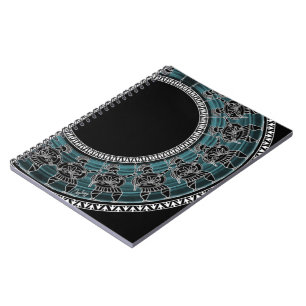 Cuaderno Disco griego retro