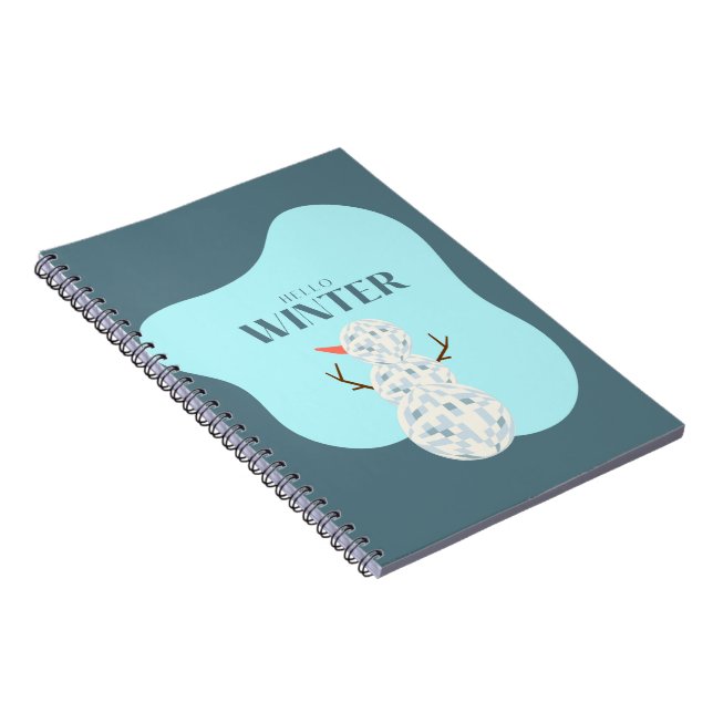 Cuaderno Discoball Snowman (Lado Derecho)