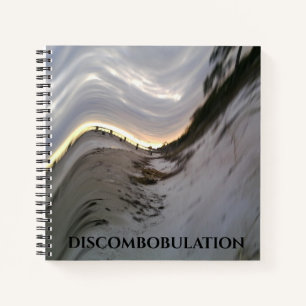 Cuaderno Discombobulación en los sueños de atardecer