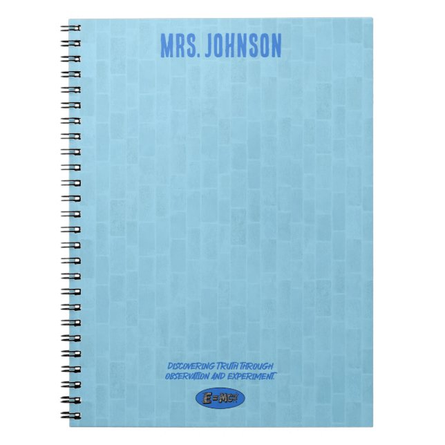 Cuaderno Discovering Truth: Observation & Experiment  (Frente)