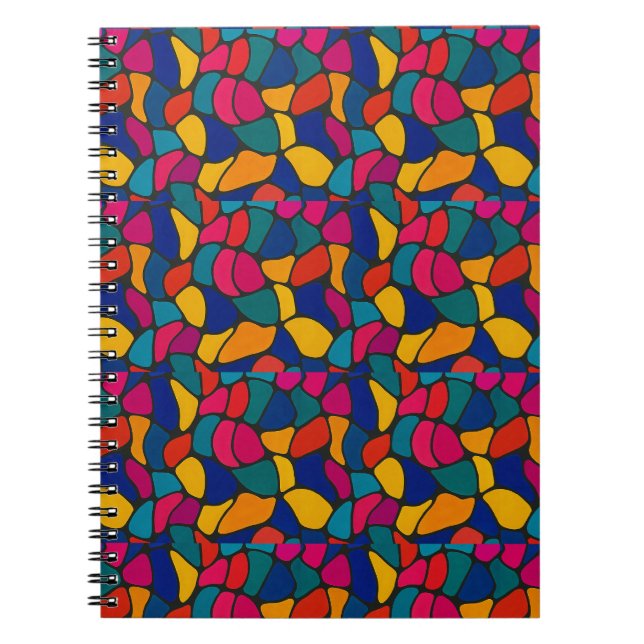Cuaderno Diseñado en abstracto (Frente)