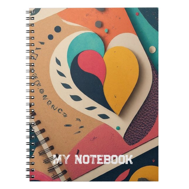 Cuaderno Diseñado para el corazón (Frente)