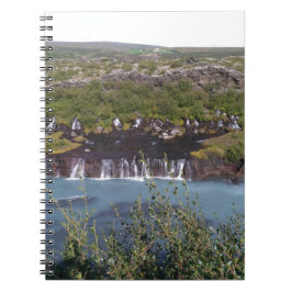 Cuaderno diseñado para la cascada de Huaranfossar