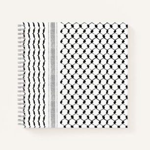 Cuaderno Diseñado por el Personalizado Kufiya palestino