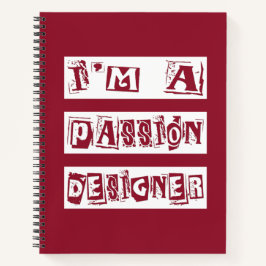 Cuaderno Diseñador de Pasión