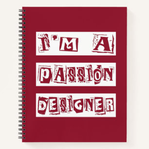 Cuaderno Diseñador de Pasión