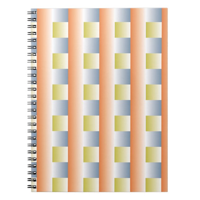 Cuaderno Diseñador de patrones de repetición de gradiente d (Frente)