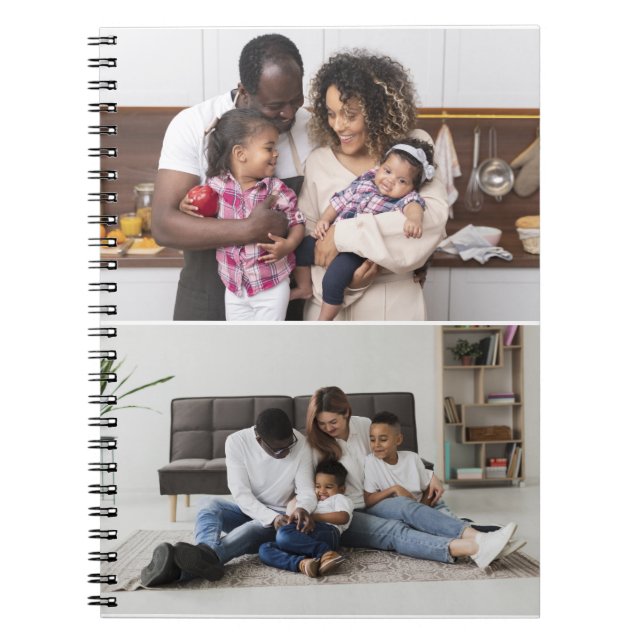 Cuaderno Diseñar su propio Collage de fotos 2 (Frente)