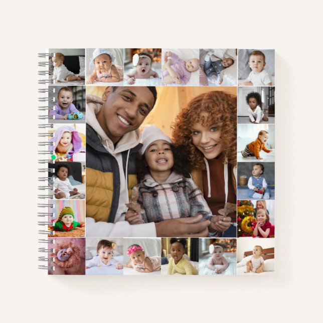 Cuaderno Diseñar su propio Collage de fotos 21 (Anverso)