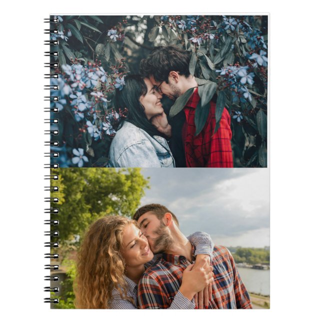 Cuaderno Diseñar tu propia pareja 2 Collage de fotos (Frente)