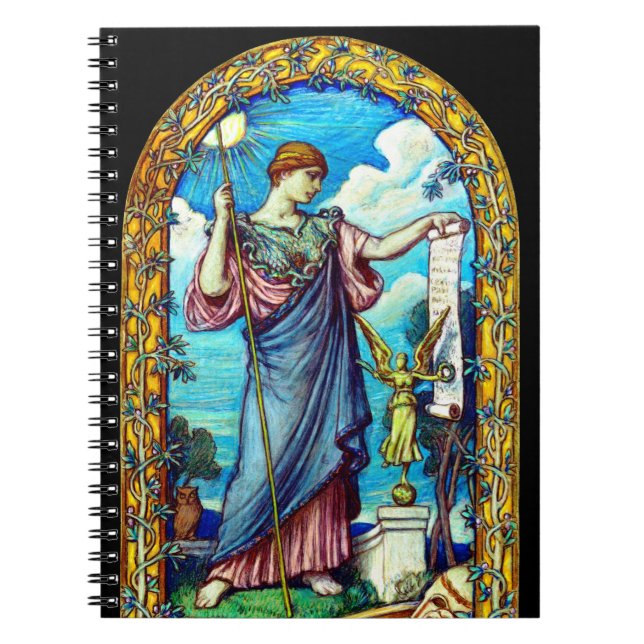 Cuaderno Diseño 1896 del mosaico de Minerva (Frente)
