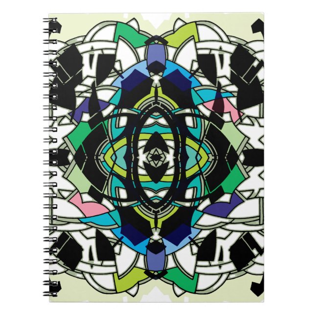Cuaderno Diseño a cuadros (Frente)
