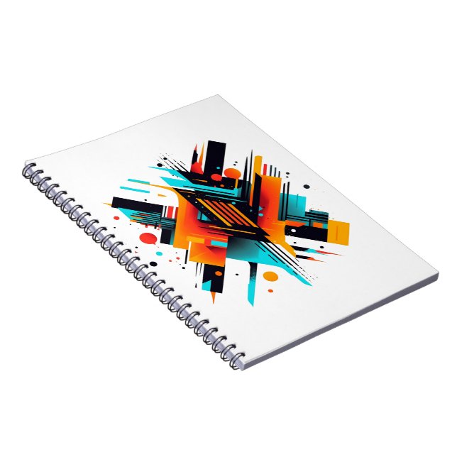 Cuaderno Diseño abstracto (Lado Derecho)