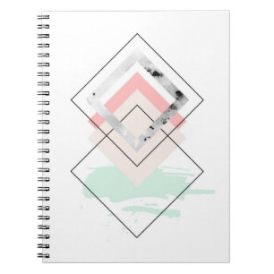 Cuaderno Diseño abstracto geométrico