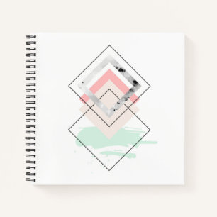 Cuaderno Diseño abstracto geométrico