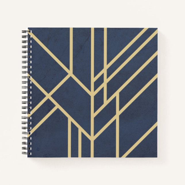 Cuaderno Diseño Art Deco (Anverso)