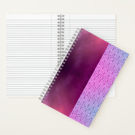 Cuaderno diseño artístico creativo Portátil espiral