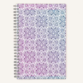 Cuaderno diseño artístico creativo Portátil espiral
