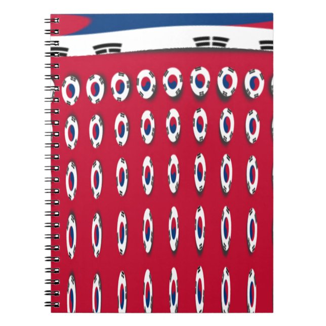 Cuaderno Diseño artístico de la bandera de Punto de Polka e (Frente)