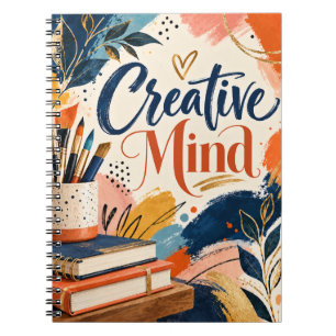 Cuaderno Diseño Artístico Mente Creativa