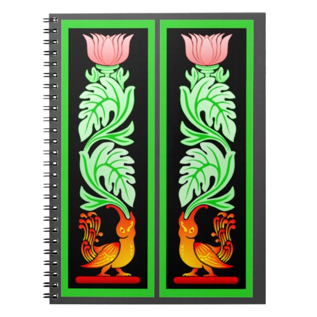 Cuaderno Diseño artístico mítico tradicional de Sri Lanka (Frente)