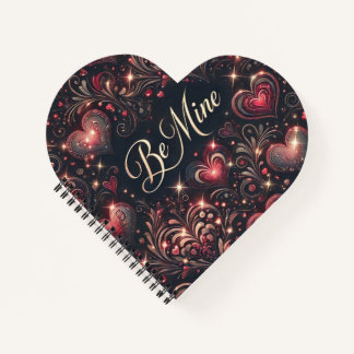Cuaderno Diseño Be Mine Hearts