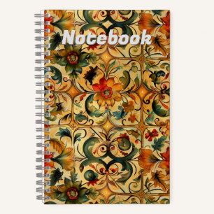 Cuaderno Diseño botánico de la Edad de Oro