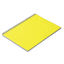 Cuaderno Diseño con fondo amarillo y borde negro