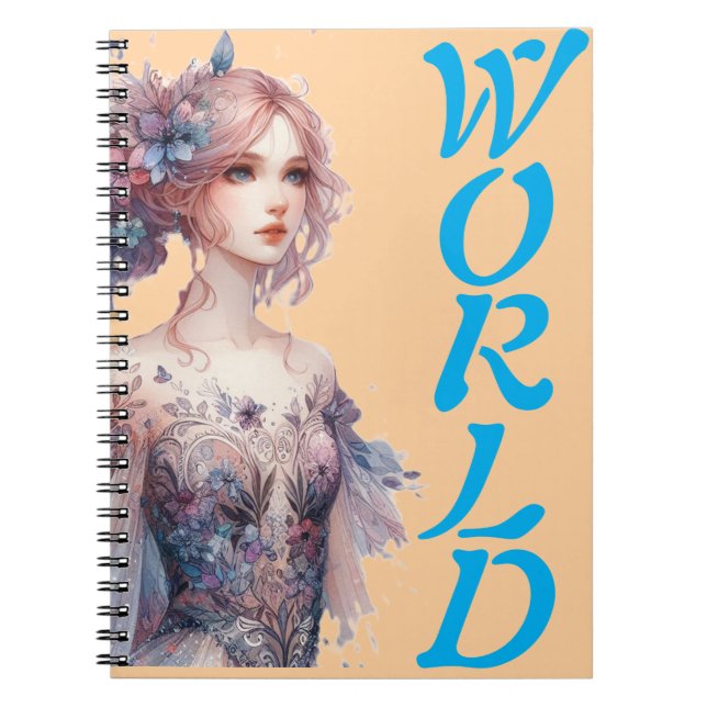 Cuaderno Diseño de acuarela (Frente)