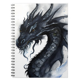 Cuaderno Diseño de acuarela para portátiles Black Nidhogg D
