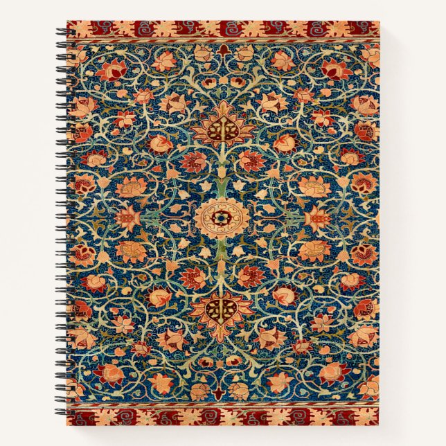 Cuaderno Diseño de alfombras persas (Anverso)