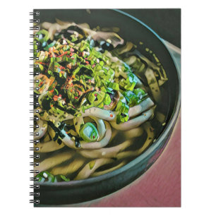 Cuaderno Diseño de amante de los fideos