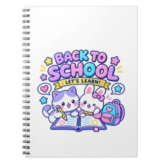 Cuaderno Diseño de aprendizaje de gatos lindos para el regr