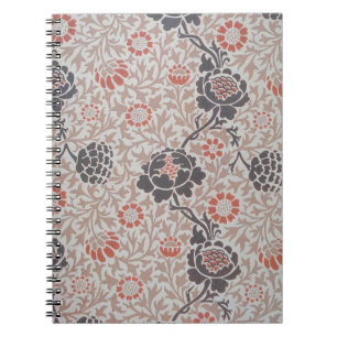 Cuaderno Diseño de arte botánico de Grafton de William Morr
