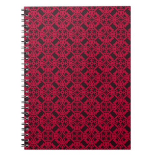 Cuaderno Diseño de arte de patrones de vintage abstracto, a