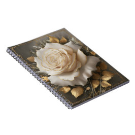 Cuaderno Diseño de Arte Floral Elegante