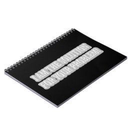 Cuaderno Diseño de arte lindo sobre "SOY LA SOLUCIÓN" Compr