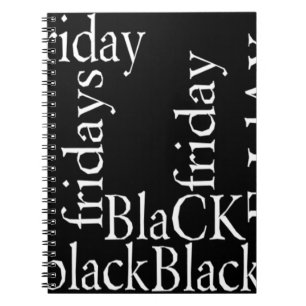 Cuaderno Diseño de Black Friday