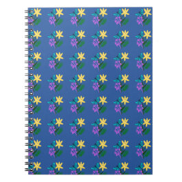 Cuaderno Diseño de bloc de notas en espiral en un diseño de