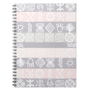 Cuaderno Diseño de boho étnico africano