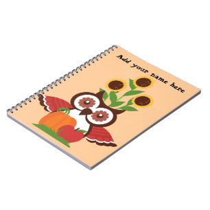 Cuaderno Diseño de búho