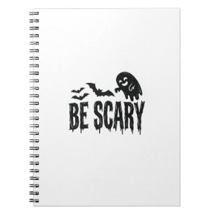 Cuaderno Diseño de camiseta de Halloween de murciélago fant