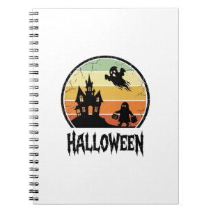 Cuaderno Diseño de camiseta de puesta de sol de casa embruj
