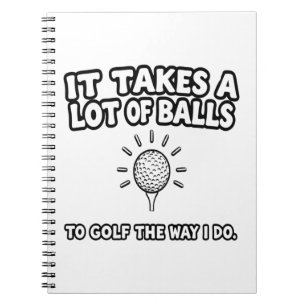 Cuaderno Diseño de camiseta para el amante del golf